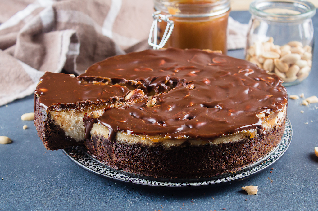 Tarta Snickers